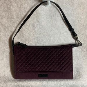 Vera Bradley velvet RFID wristlet